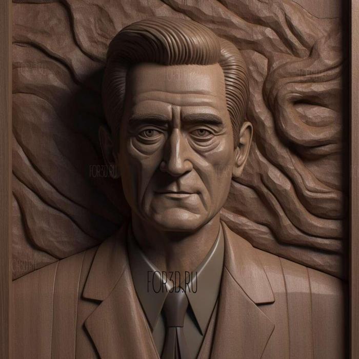 dale cooper 3 stl model for CNC